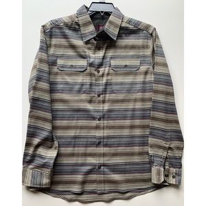 Mens Striped Long Sleeve Shirt